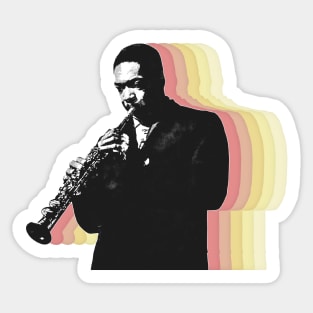 John Coltranebow Sticker